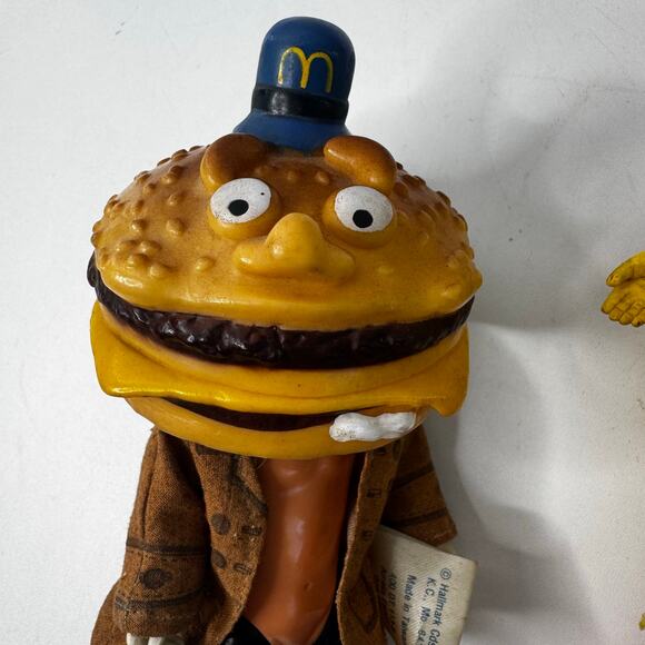 Vtg 1976 Remco McDonald's McDonaldland Figured Big Mac (no clothing) & Ronald - Picture 2 of 9